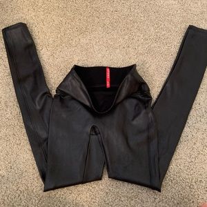 Spanx Faux Leather Leggings